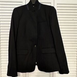 J. Crew regent wool black blazer size 10 never worn!!
